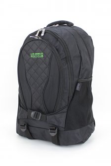 Yarım Dağcı Unisex Sırt Çantası 17,3 Laptop Bölmeli 30-35 Litre Siyah-Yeşil