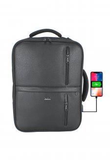 Case Club Usb Aparatlı Fonksiyonel Laptop Evrak Çantası 14