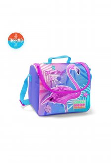 Coral High Kids Lavanta Flamingo Desenli Thermo Beslenme Çantası – 22705